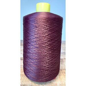 A&E WILDCAT PLUS Tex 24 Polyester Serger Thread 16oz Cone 43486 DARK CHERRYWINE